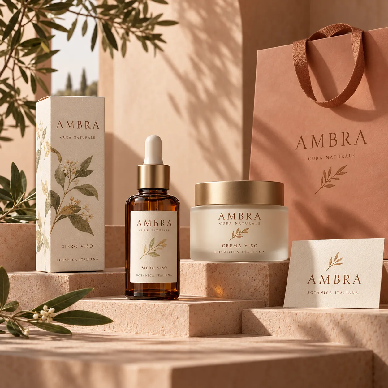 Confezioni della linea Ambra